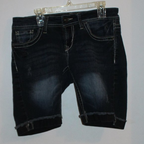 Truce Demin Cut Off Shorts - Picture 1 of 2